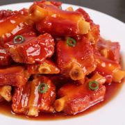 食品模型烧中餐假菜红骨猪蹄排样品梅道菜，扣肉食bch物具