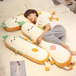 长条抱枕女生睡觉夹腿专用大人儿童，侧睡床上长枕头可拆洗抱睡公仔