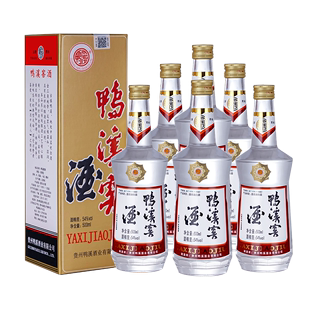 贵州鸭溪窖酒54度复古浓香型，高度国产白酒500ml*6