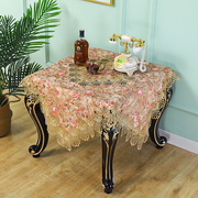高档餐桌布茶几桌布欧式布艺床头柜，罩盖布圆桌桌布圆形盖布盖巾