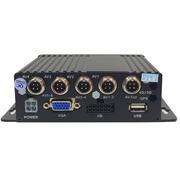 车载录像机4路模拟AHD720P同轴12v24V高清监控主机SDMDVR卡机通用