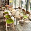 餐厅实木餐椅咖啡奶茶店，桌椅简约甜品店桌子，椅子饭店休闲桌椅