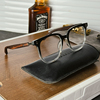 tr90复古原木色大方框眼镜框，男可配近视板材，木纹质镜腿眼镜架女