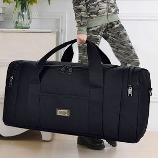 超大容量手提男女旅行包，斜跨行李包旅行袋，出差旅游收纳行李袋帆布