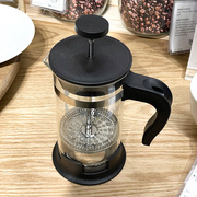 乌普塔咖啡壶茶壶玻璃不锈钢茶叶滤网冲茶器滤压壶泡茶壶茶滤