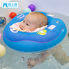 博士豚婴儿游泳圈新生儿宝宝脖圈0-6个月0岁幼儿洗澡家用颈圈泳圈