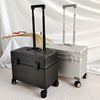 出口日本铝镁合金18拉杆箱，男登机20旅行箱，摄影行李箱25寸上翻盖
