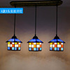 东南亚地中海餐厅灯吊灯三头创意个性吧台饭厅房子灯led灯饰灯具