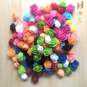 3.0cm仿真pe泡沫玫瑰，花朵手工装饰花花用花假花小头整包100个