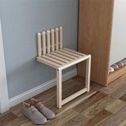 入户折叠凳壁挂换鞋凳，简约穿鞋凳隐形玄关，凳墙壁凳家用门口折叠椅