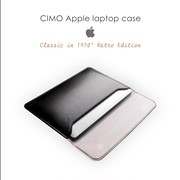 适用苹果笔记本Macbookpro13/16寸14电脑包通勤轻薄收纳包新M2款MacBookAir15.3寸真皮内胆包Air13.6寸保护套
