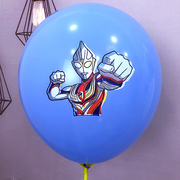 儿童玩具气球奥特曼生日主题装饰布置卡通幼儿园招生宣传