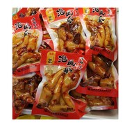 四川张记泡椒凤爪500克酱香卤味鸡爪，休闲香辣零食散装吃货