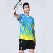 羽毛球服套装男女款乒乓球，网球衣夏季跑步运动透气比赛运动服定制