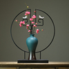 新中式陶瓷器花瓶摆件客厅电视柜，玄关轻奢装饰品，现代简约创意摆设