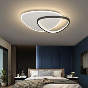 卧室灯主卧房间，主灯简约现代吸顶灯北欧灯具，创意正方形dp20132