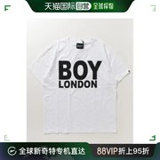 日本直邮BOY LONDON 男女同款LOGO T恤 休闲时尚 简洁设计 纯棉舒