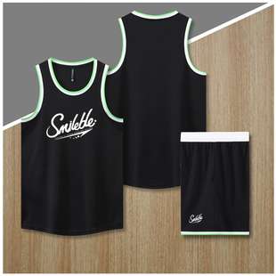 美式双面篮球服套装男女生儿童运动训练背心球衣比赛队服团购定制