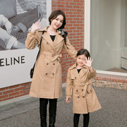 女童秋装儿童风衣外套，2023中大童韩版儿童外套，上衣童装跨境