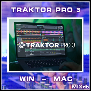 traktorpro3自动对拍dj打碟软件，3.53.11版本winmac