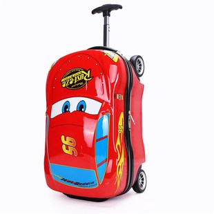 儿童旅行b箱男孩，18寸玩具拉杆箱，气车皮箱行李箱多功能户外旅行箱