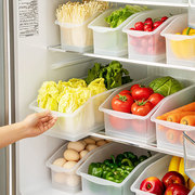 冰箱收纳盒大容量厨房零食，整理盒水果蔬菜鸡蛋，储物盒食品级保鲜盒
