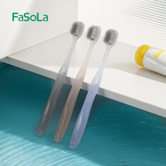 fasola银离子深洁简约宽头抗菌牙刷