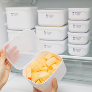 日本进口抗菌保鲜盒塑料，密封食品级冰箱专用收纳微波炉，饭盒便当盒