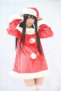 轻音少女秋山澪圣诞装cosplay承接各种动漫，服装假发定制