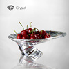 crysart网红水果盘创意k9级光学，时尚水晶纯手工，北欧风格ins家居礼