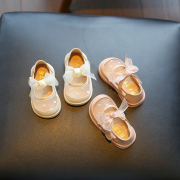 女宝宝公主鞋夏季镂空透气婴儿单鞋软底学步鞋1一3岁女童女宝鞋子
