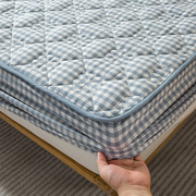 纯棉床笠单件加厚夹棉床罩2021年通用全棉儿童床单防滑防尘罩