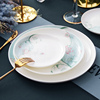 华光国瓷 骨瓷餐具单品 健康釉中彩家用中式 抗菌碗盘碟 花语情丝