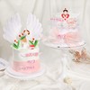 5.12护士节插件白衣天使医生蛋糕，装饰甜品派对，插旗翅膀致敬英雄