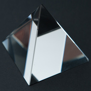 金字塔摆件水晶体白水晶