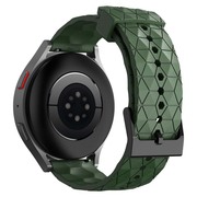 适用三星galaxywatch65pro智能手表带，watch4classic46mm运动active2足球纹gear，s3s4s2硅胶samsung腕带