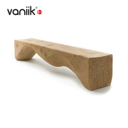 vaniik/个性创意设民宿休闲实木长凳Mountains家用玄关换鞋凳