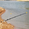 渔具 花杆铝合金炮台支架 地插支架1.5米1.7米2.1米 花杆支架