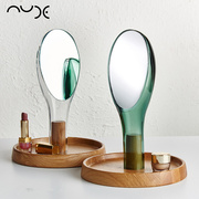 土耳其进口NUDE努德化妆台镜子床头创意化妆镜首饰收纳盒摆件饰品