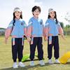 儿春夏中小学生校服套装英9906伦幼园园服运风动会服团体班运