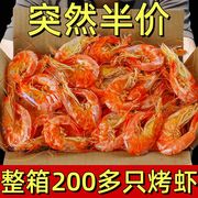 青岛特产烤虾干500g即食对虾干虾海鲜，干货大号碳烤孕妇零食非油炸