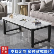 加高茶几桌70高60cm高茶几大理石纹80cm高度餐桌可定制大小户型