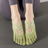 yoga瑜伽袜子防滑专业女五指，袜防滑袜子，大人地板袜成人普拉提袜子