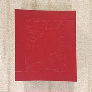 金色红色十字绣卡纸角花相框，装裱耗材材料欧式中国风卡纸角花