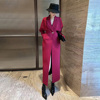 韩系风衣女款2023大牌，高级感设计感蝙蝠袖，斗篷收腰长款外套