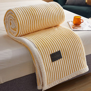 加厚毛毯被套多功能毛毯午睡毛巾被，可机洗不掉色一毯多用四季通用