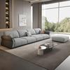 棉麻布艺沙发北欧小户型客厅高端直排皮布沙发简约现代2023年
