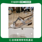 韩国直邮tandy721071白色3cm宝石凉鞋