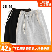 森马集团GLM男款休闲短裤男夏季外穿重磅5五分裤运动宽松男士中裤