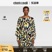 RC 女士衬衫 美洲豹印花长衫上衣Roberto Cavalli